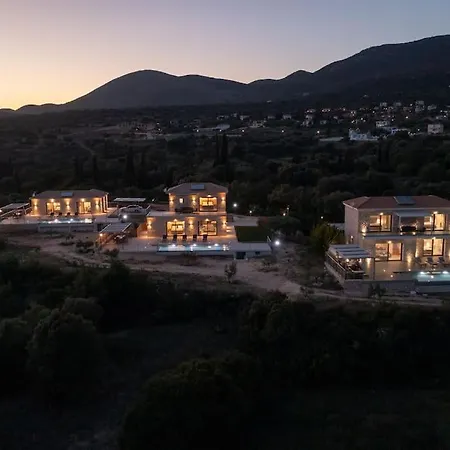 Brand New Kefalonia Stone - Trapezaki Tranquility וילה