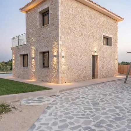 Brand New Kefalonia Stone - Trapezaki Tranquility וילה *