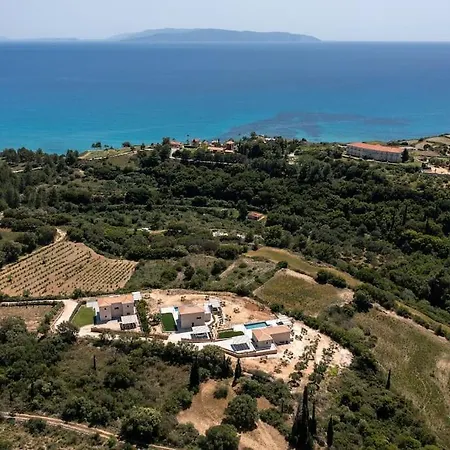 Brand New Kefalonia Stone - Trapezaki Tranquility וילה *