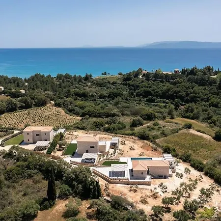 וילה Brand New Kefalonia Stone - Trapezaki Tranquility טרפזאקי