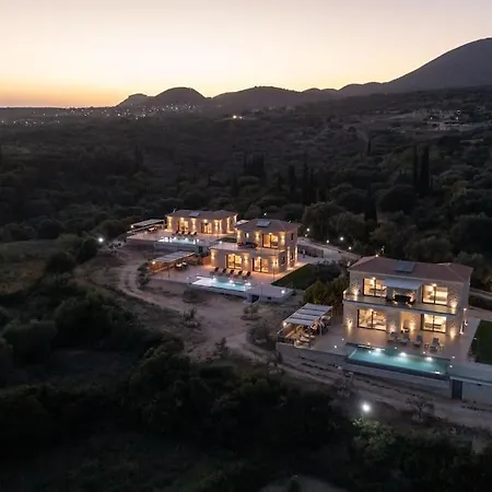 Brand New Kefalonia Stone - Trapezaki Tranquility Villa Muszáta