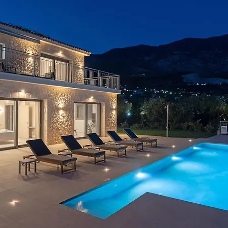 Villa Brand New Kefalonia Stone - Trapezaki Tranquility